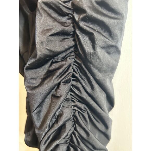 Women's We Are Hah Swimsuit M Black wrap and ruched - Picture 6 of 12